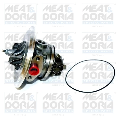 Core assembly, turbocharger